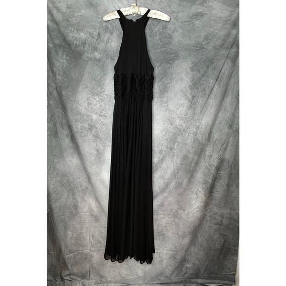 David's Bridal Dresses & Skirts - David's Bridal Ball Gown Dress Women Sz 14 Halter Maxi Black Formal Occasion